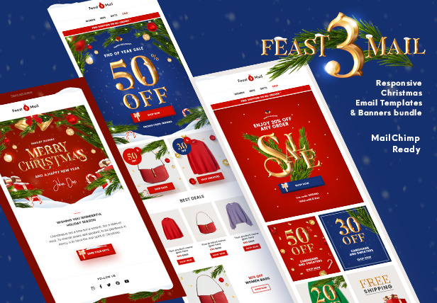 FeastMail - Template Email Natal dan Perusahaan - 2
